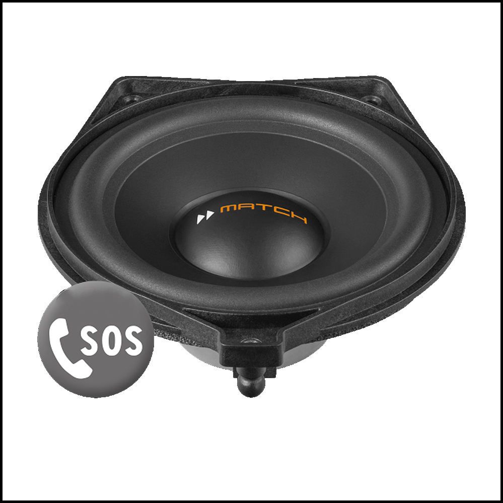 Match UP S4MBCTR 4" Center Speaker 120W Max Mercedes